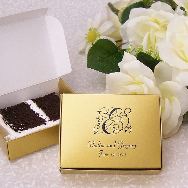 Gold Cake Boxes Luxury Metallic Elegant for Weddings Premium Desserts and Special Gifts
