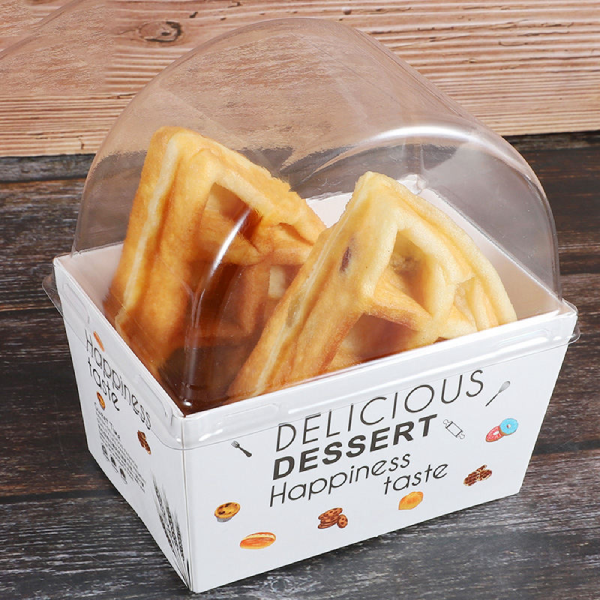 Take Out Box Sandwich Take Out Mini Burger Boxes Toast Holding Bread Tray For Take Out Food Paper Box