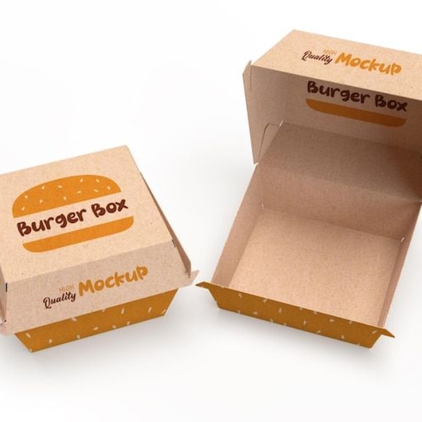 Mini Burger Boxes for Petite Takeaway Packaging