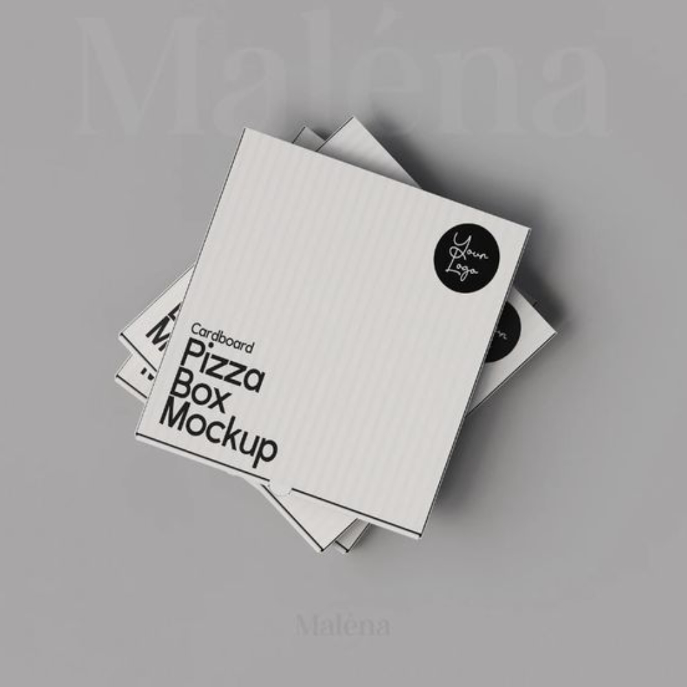 Blank Pizza Boxes Ready for Custom Printing & Branding