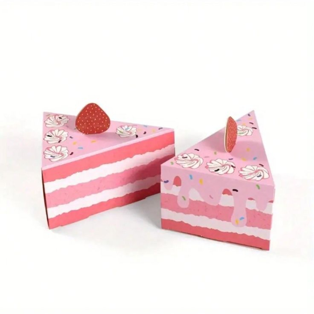 Sturdy Slice Cake Boxes for Bakeries & Dessert Packaging