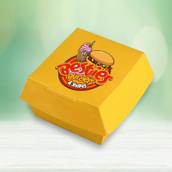 Take Away Burger Boxes for Fast & Fresh Delivery Packaging