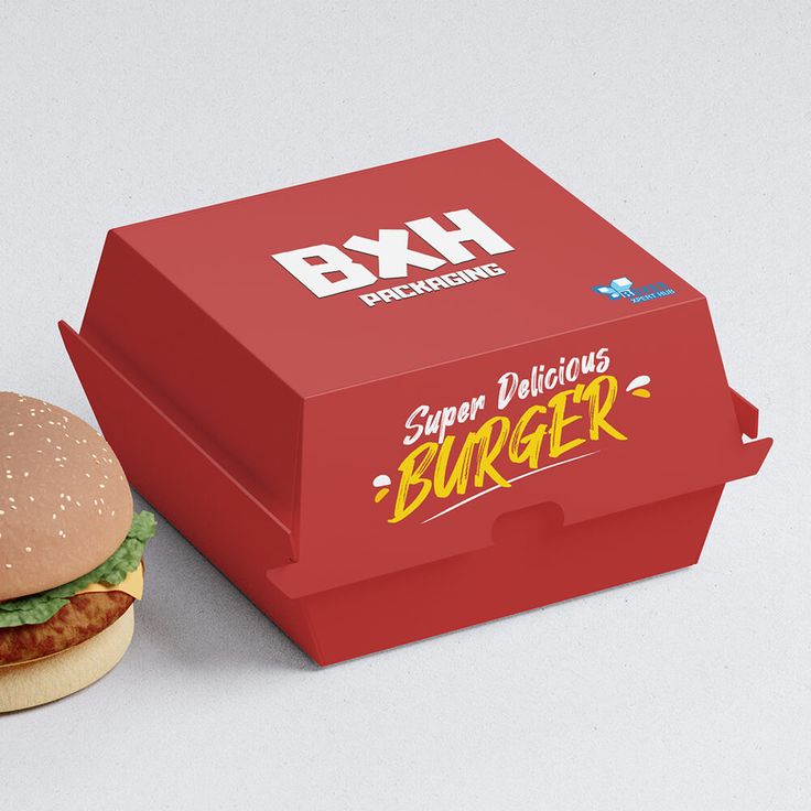 Cardboard Burger Boxes for Robust Takeaway Packaging