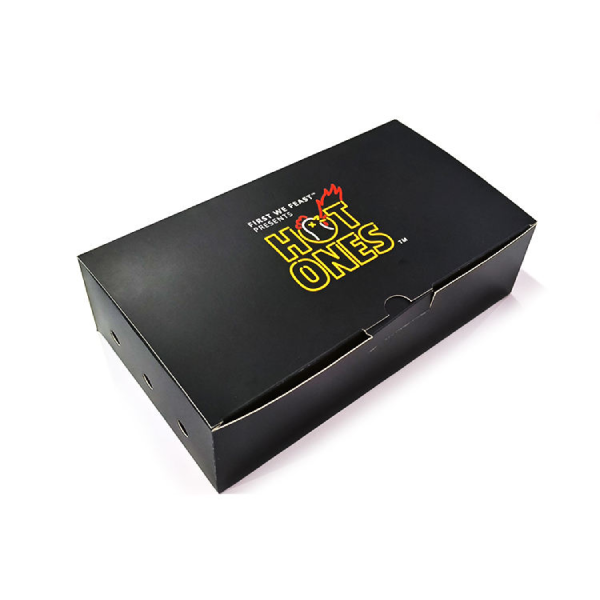 Customized Take Away Food Grade Korean Paper Hot Dog To Go French Fried Chicken Carton Burger Box Printing Fast Food Packaging