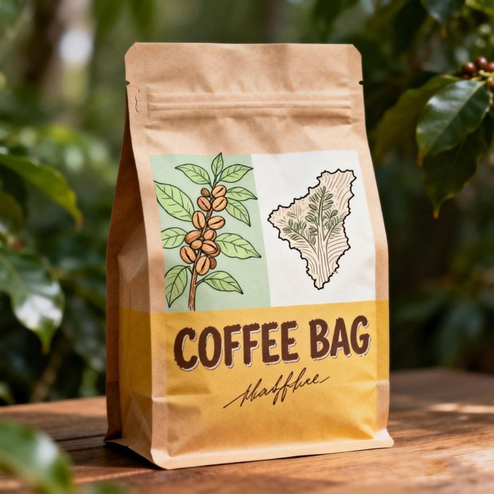 Resealable Zipper Coffee Bags for Freshness and Aroma Protection