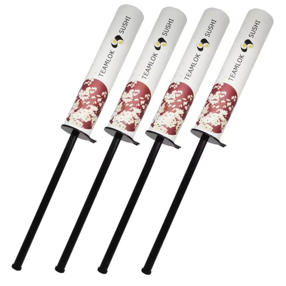 Paper-Based Tube Solution for Rolled Sushi Takeaway