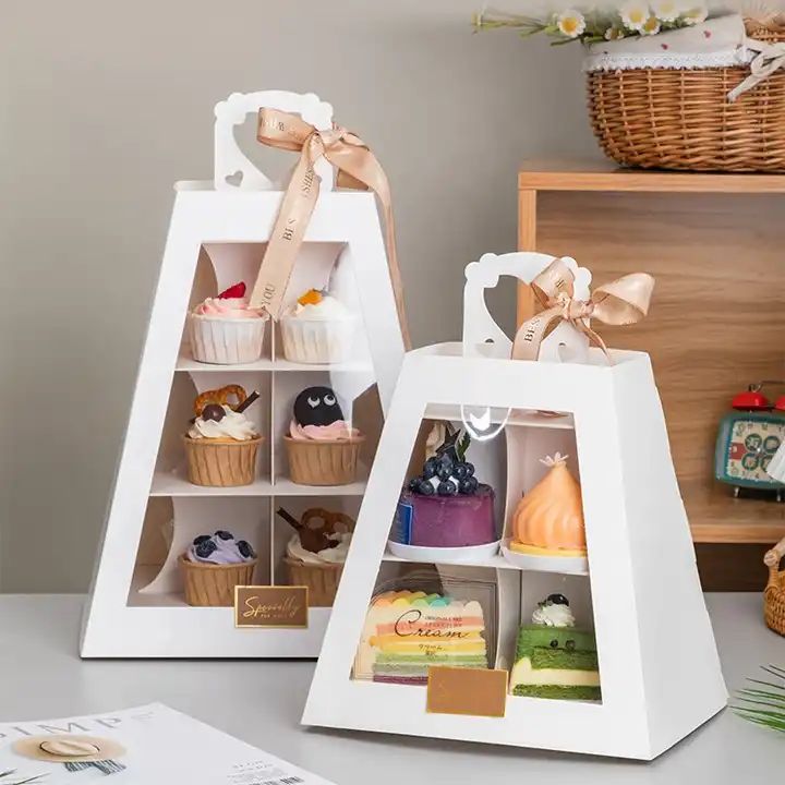 Custom Tall Wedding Cake Boxes | Extra-Height Luxury Cake Packaging
