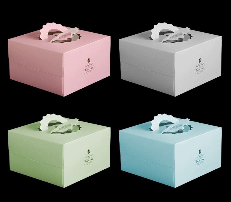 Custom Blue Cake Boxes | Elegant Food-Grade Packaging for Cakes & Desserts