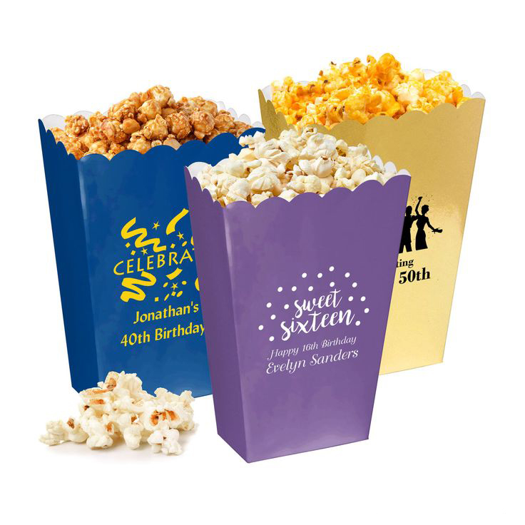 Movie Popcorn Boxes The Iconic Taste of the Big Screen
