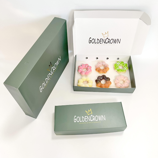 Customized Pastry Boxes with Window for Bakeries and Dessert Shops