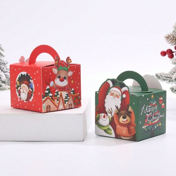 Christmas Cake Boxes Festive Sturdy Luxury for Holiday Gifting Bakeries and Corporate Events