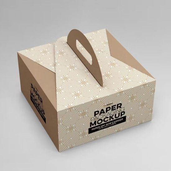 Corrugated Cake Boxes Heavy-Duty Protective Tall for Large Tiers Wedding and Long-Distance Delivery