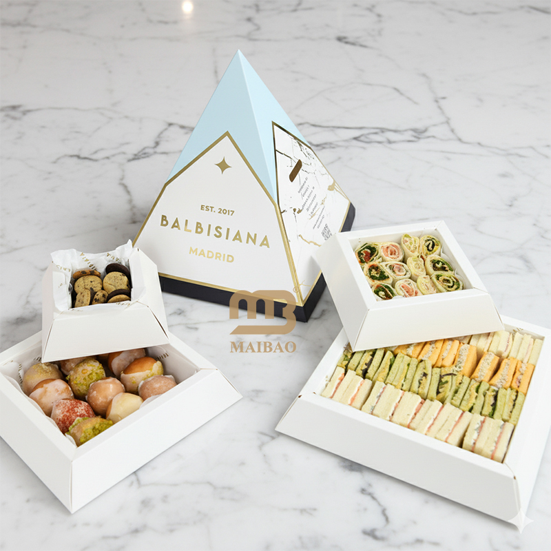 Pyramid Box | Premium Decorative & Food-Grade Packaging for Gifts and Desserts