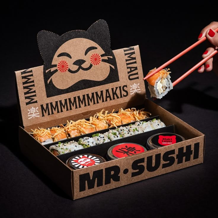 Sushi Packaging Box for Next-Level Japanese Delivery