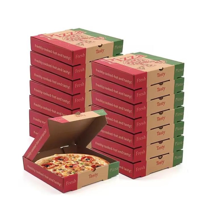 Pizza Boxes with Logo for Branded Takeaway Packaging