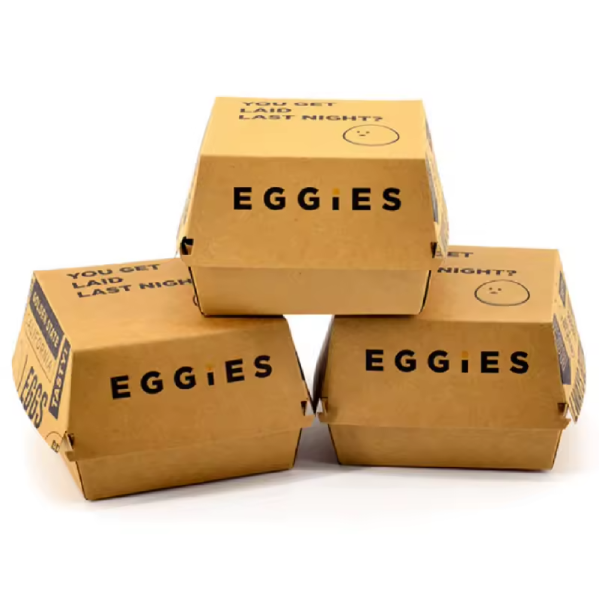 Custom Disposable Food Grade Cardboard Hamburger Packaging Paper Burger Box