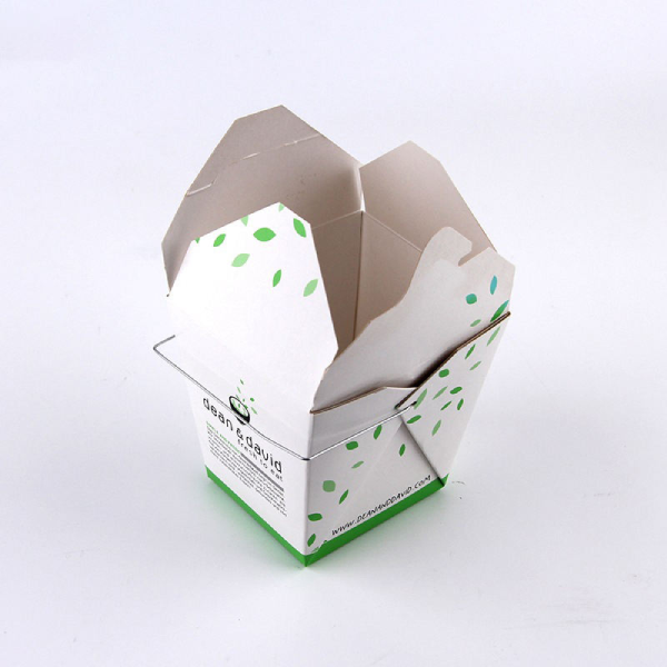 Leak-Resistant Chinese Food Take Out Box with Logo