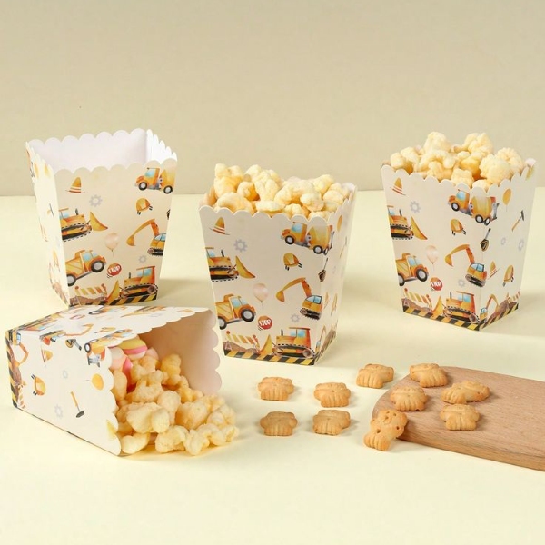 High-Quality Disposable Popcorn Boxes for Cinemas Events