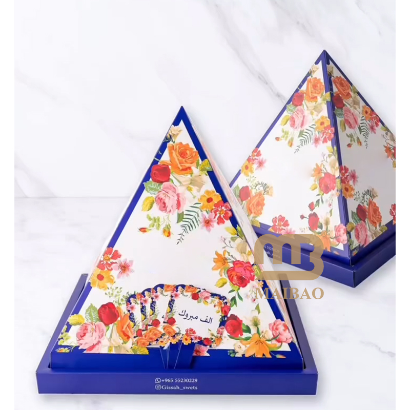 Pyramid Box | Premium Decorative & Food-Grade Packaging for Gifts and Desserts