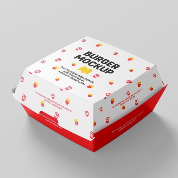Custom Printed Burger Boxes for Eye-Catching Takeaway Packaging