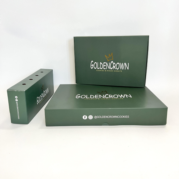 Wholesale Biodegradable Paper Fast Food Packaging Custom Auto Pop-Up Donut Box Pink Bakery Cookie Pastry With Logo