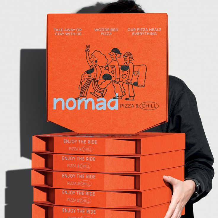 Brown Pizza Boxes for Natural and Authentic Takeaway Packaging