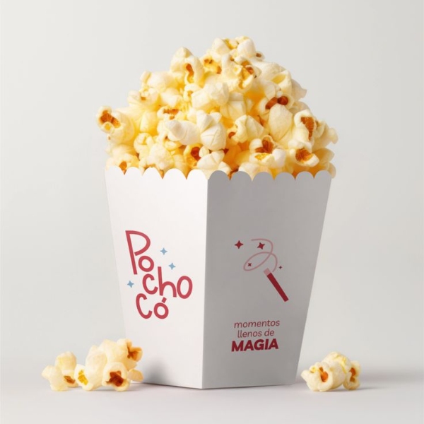 Little Popcorn Boxes Tiny Butter-Proof Charming for Toddler Snacks Parties and Gifts