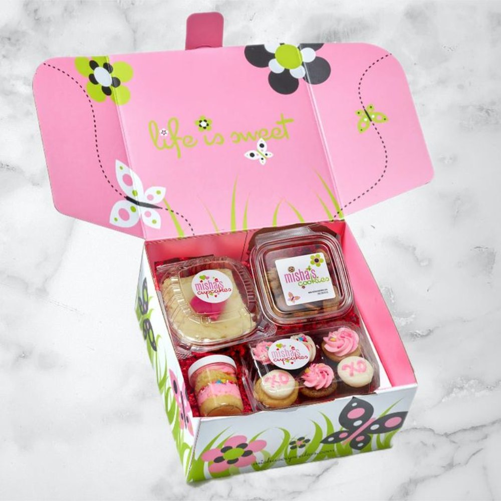 Mixed Pastry Cartons for Retail Dessert Presentation