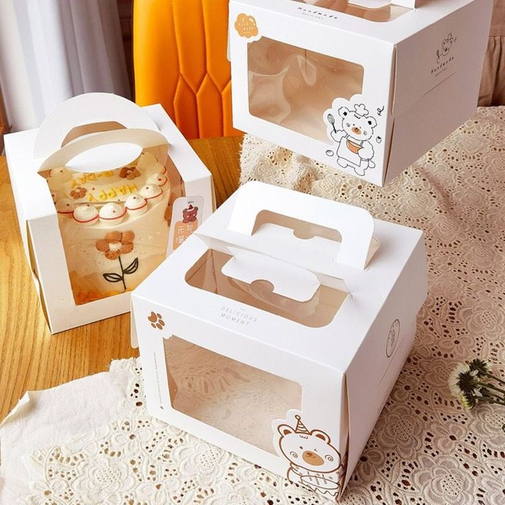 Custom Cake Takeaway Box | Secure Food-Grade Packaging for Cake Delivery