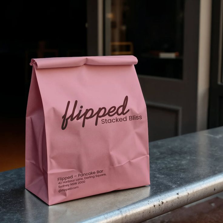 Kraft Takeaway Bags for Sustainable Food Carry-Out Packaging