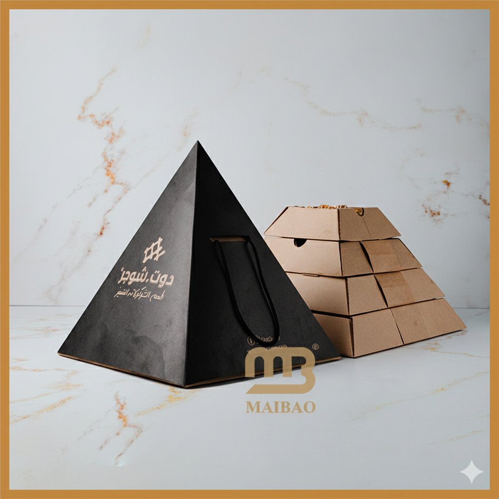 Pyramid Box | Premium Decorative & Food-Grade Packaging for Gifts and Desserts