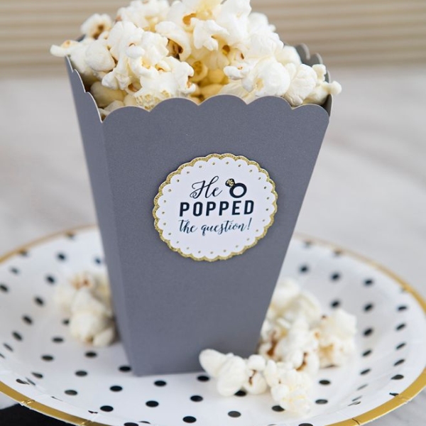 Festive Christmas Popcorn Boxes for Holiday Celebrations