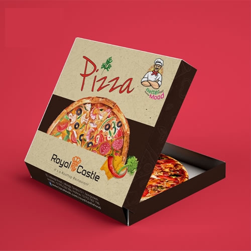 Pizza Pak Custom Packaging for Convenient and Stylish Food Delivery